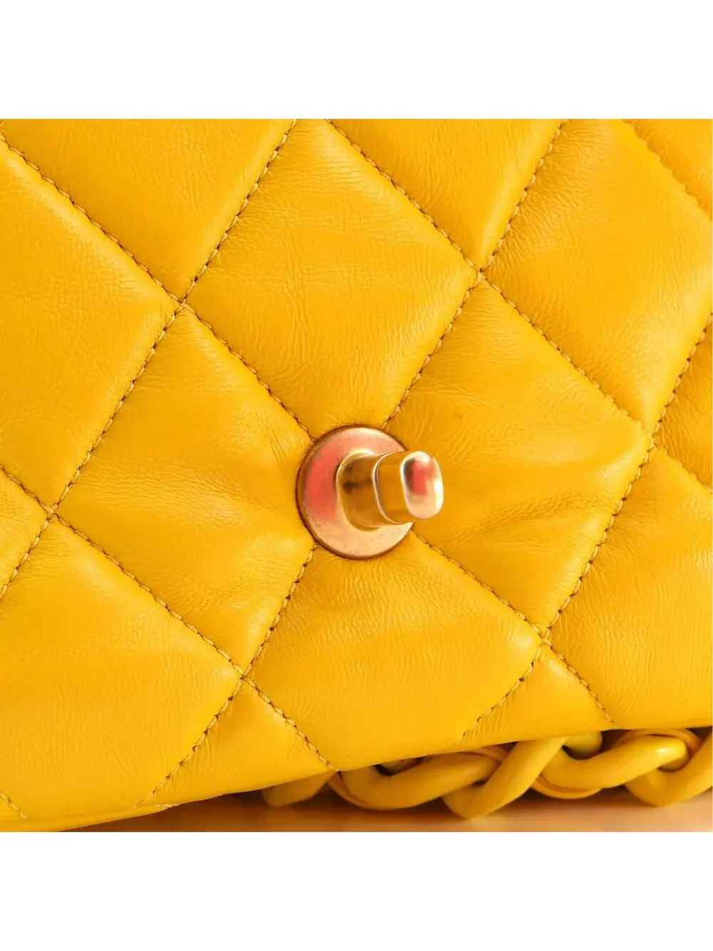 Chanel Lacquered Metal Cc Flap Bag #327249C30B